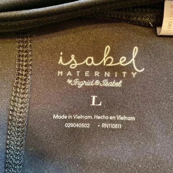 Isabel Maternity Black Size Large Leggings. - Picture 5 of 8